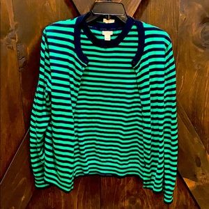 2-Piece J. Crew Cardigan and Blouse Set